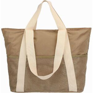 Mesh Beach Bag for Women, Casual Hobo Bags Large Beach Tote for Pool Travel Crui